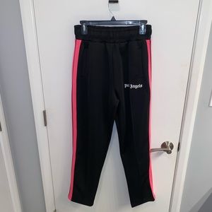 Palm Angels track pants black/ pink size 31 waist
